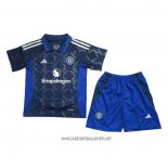 Manchester United Away Shirt Kid 2024-2025