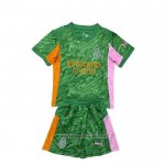 AC Milan Goalkeeper Shirt Kid 2025-2026 Green