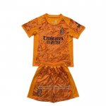 AC Milan Goalkeeper Shirt Kid 2025-2026 Orange