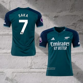 Arsenal Player Saka Third Shirt 2023-2024