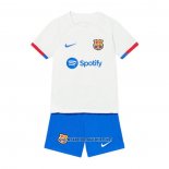 Barcelona Away Shirt Kid 2023-2024