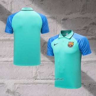 Barcelona Shirt Polo 2022-2023 Green