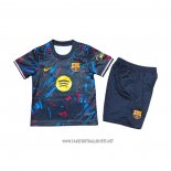 Barcelona Special Shirt Kid 2026-2027 Black Blue