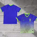 Brazil Pele Special Shirt 2022 Blue Thailand
