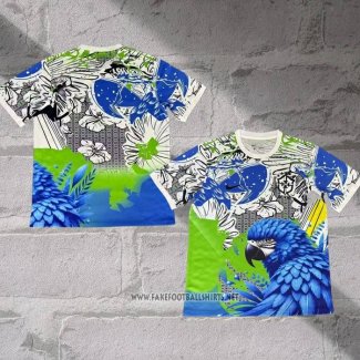 Brazil Special Shirt 2025-2026 Blue Thailand White