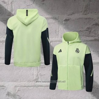 Chaqueta con Capucha del Real Madrid 2025-2026 Green