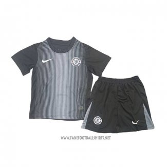 Chelsea Goalkeeper Shirt Kid 2025-2026 Black