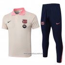 Conjunto Polo Barcelona 2025-2026 Yellow