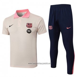 Conjunto Polo Barcelona 2025-2026 Yellow