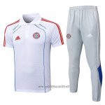 Conjunto Polo Bayern Munich 2025-2026 White