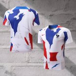 France Training Shirt 2022-2023 White Red Blue