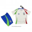 Italy Away Shirt Kid 2024-2025