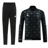 Jacket Tracksuit Ajax 2023-2024 Black