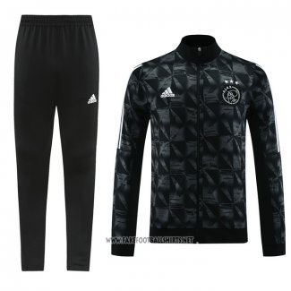 Jacket Tracksuit Ajax 2023-2024 Black