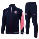 Jacket Tracksuit Barcelona Kid 2025-2026 Blue Rosa
