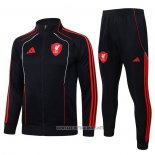 Jacket Tracksuit Liverpool Kid 2025-2026 Black
