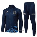 Jacket Tracksuit Napoli Kid 2025-2026 Blue