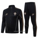 Jacket Tracksuit Portugal Kid 2026-2027 Black