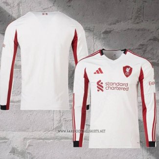 Liverpool Away Shirt Long Sleeve 2025-2026