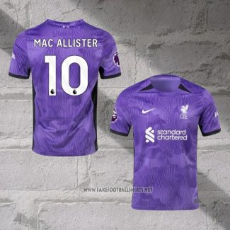 Liverpool Player Mac Allister Third Shirt 2023-2024