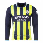 Manchester City Away Shirt Long Sleeve 2024-2025