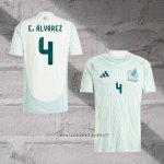 Mexico Player E.Alvarez Away Shirt 2024