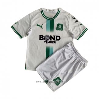 Plymouth Argyle Away Shirt Kid 2023-2024