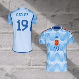 Spain Player C.Soler Away Shirt 2022