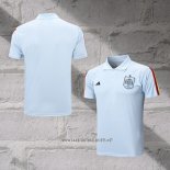 Spain Shirt Polo 2022-2023 Blue