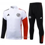 Sweatshirt Tracksuit Ajax Kid 2025-2026 White