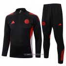 Sweatshirt Tracksuit Bayern Munich Kid 2025-2026 Black