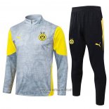Sweatshirt Tracksuit Borussia Dortmund 2025-2026 Grey