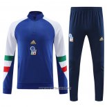 Sweatshirt Tracksuit Italy 2023-2024 Blue