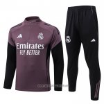 Sweatshirt Tracksuit Real Madrid 2025-2026 Purpura