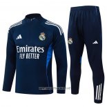 Sweatshirt Tracksuit Real Madrid Kid 2025-2026 Blue