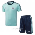 Tracksuit Germany Short Sleeve 2026-2027 Green - Shorts