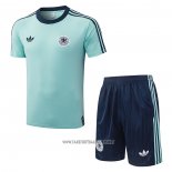 Tracksuit Germany Short Sleeve 2026-2027 Green - Shorts