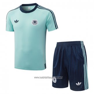 Tracksuit Germany Short Sleeve 2026-2027 Green - Shorts