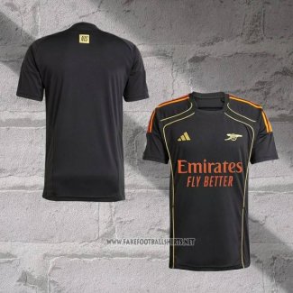 Arsenal Shirt Pre-Match 2025-2026 Black