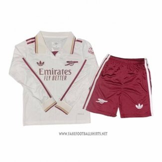 Arsenal Third Shirt Kid Long Sleeve 2025-2026