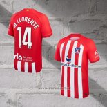 Atletico Madrid Player M.Llorente Home Shirt 2023-2024