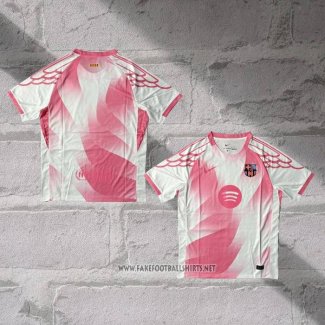 Barcelona Special Shirt 2025-2026 White Thailand Rosa