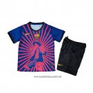 Barcelona Special Shirt Kid 2025-2026 Blue