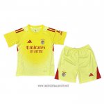 Benfica Goalkeeper Shirt Kid 2025-2026 Yellow