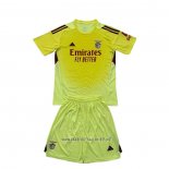 Benfica Goalkeeper Shirt Kid 2025-2026 Yellow