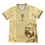 Brazil Special Shirt 2025-2026 Gold Thailand