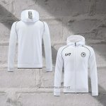 Chaqueta con Capucha del Napoli 2023-2024 White
