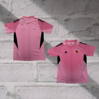 Colombia Goalkeeper Shirt 2026 Rosa Thailand