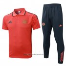 Conjunto Polo Bayern Munich 2025-2026 Orange