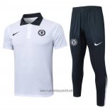 Conjunto Polo Chelsea 2025-2026 White